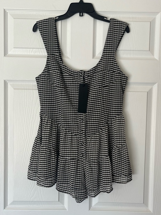 Lioness Pants - Lioness Gingham Romper